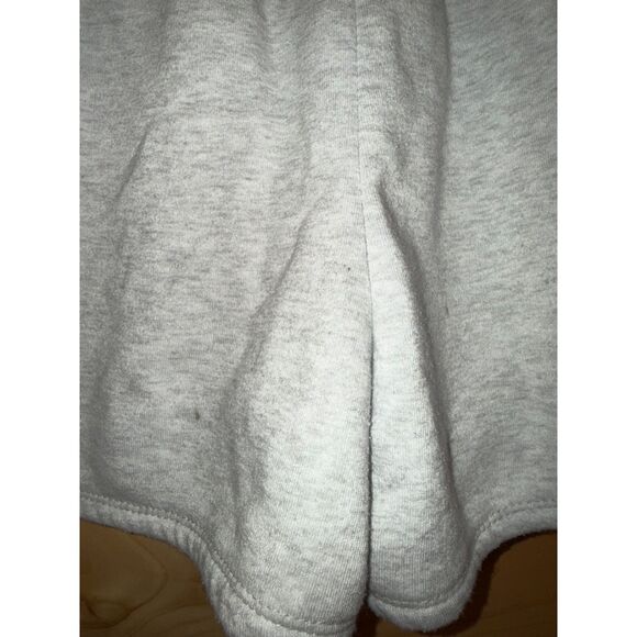 Women's Gray Sweat Shorts - Picture 3 of 3